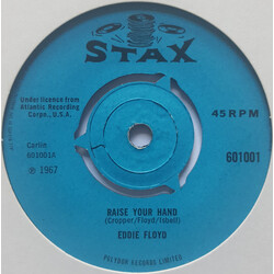 Eddie Floyd Raise Your Hand USED VINYL 7INCH 45 RPM SINGLE