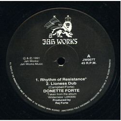 Donette Forte Rhythm Of Resistance USED VINYL 12INCH