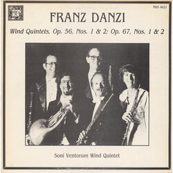 Soni Ventorum Wind Quintet / Franz Danzi Four Wind Quintets Vinyl LP USED
