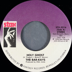 Bar-Kays Holy Ghost USED VINYL 7INCH 45 RPM SINGLE STEREO