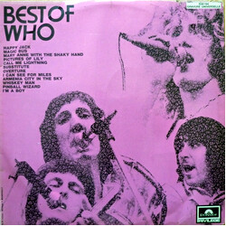 The Who Best Of Who Vinyl LP USED