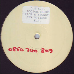 D.S.K.F. New Science EP USED VINYL 12INCH 45 RPM EP WHITE LABEL