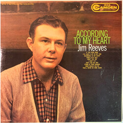 Jim Reeves According To My Heart Vinyl LP USED
