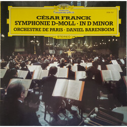 César Franck / Orchestre De Paris / Daniel Barenboim Symphonie D-Moll • In D Minor Vinyl LP USED