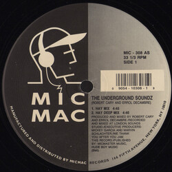 The Underground Soundz The Underground Soundz USED VINYL 12INCH 33 S RPM