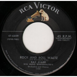 Kay Starr Rock And Roll Waltz / I've Changed My Mind A Thousand Times USED VINYL 7INCH 45 RPM SINGLE