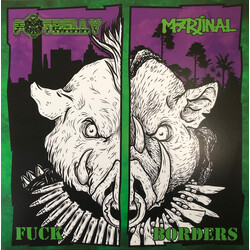 Potbelly / Marjinal Fuck Borders Vinyl LP USED