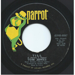 Tom Jones Till USED VINYL 7INCH 45 RPM