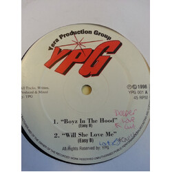 Easy B (3) Boyz In The Hood USED VINYL 12INCH EP