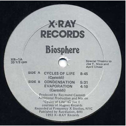 Ray Castoldi Biosphere USED VINYL 12INCH 33 S RPM