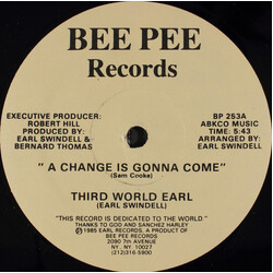 Earl Swindell A Change Is Gonna Come USED VINYL 12INCH 33 S RPM