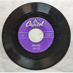 Frank De Vol Dream Awhile / Powder And Paint USED VINYL 7INCH 45 RPM SINGLE
