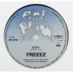 Freeez Stay / Hot Footing It USED VINYL 12INCH 45 RPM REISSUE