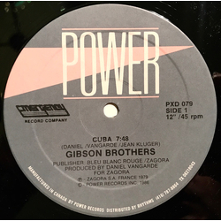 Gibson Brothers Cuba / Que Sera Mi Vida (If You Should Go) Vinyl 12" USED