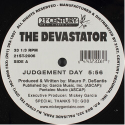 The Devastator (2) Judgement Day USED VINYL 12INCH 33 S RPM