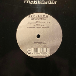 Ako-Asma Ultraparanoia USED VINYL 12INCH