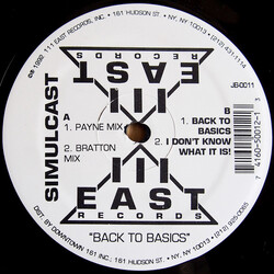 Simulcast (2) Back To Basics USED VINYL 12INCH 33 S RPM