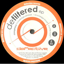 Conspiracy Defiltered Ep USED VINYL 12INCH