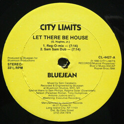 Bluejean Let There Be House USED VINYL 12INCH 33 S RPM STEREO