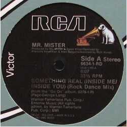 Mr. Mister Something Real (Inside Me/Inside You) USED VINYL 12INCH SINGLE 33 S RPM