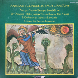 Ernest Ansermet / Johann Sebastian Bach / Elly Ameling / Helen Watts / Werner Krenn / Tom Krause / L'Orchestre De La Suisse Romande / Chœur Pro Arte d