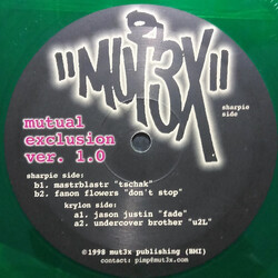 Various Mutual Exclusions Ver. 1.0 USED VINYL 12INCH 33 S RPM COMPILATION