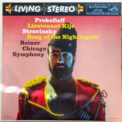 Sergei Prokofiev / Igor Stravinsky / Fritz Reiner / Chicago Symphony Orchestra Lieutenant Kije / Song Of The Nightingale Vinyl LP USED