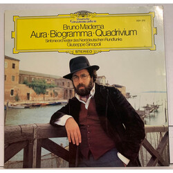 Bruno Maderna / NDR Sinfonieorchester / Giuseppe Sinopoli Aura · Biogramma · Quadrivium Vinyl LP USED