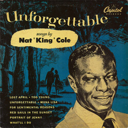 Nat King Cole Unforgettable Vinyl LP USED