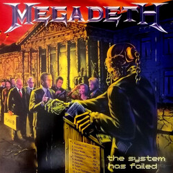 Megadeth The System Has Failed Vinyl LP USED