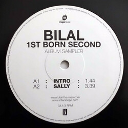 Bilal 1st Born Second (Album Sampler) USED VINYL 12INCH PROMO