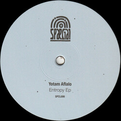 Yotam Aflalo Entropy EP USED VINYL 12INCH 33 S RPM EP