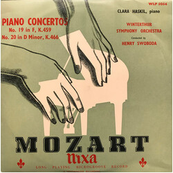 Wolfgang Amadeus Mozart / Winterthur Symphony Orchestra / Henry Swoboda / Clara Haskil Piano Concertos No 19, F Major, K.459 - No 20, D Minor, K.466 V