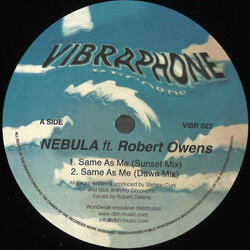 Nebula (38) / Robert Owens Same As Me USED VINYL 12INCH 33 S RPM