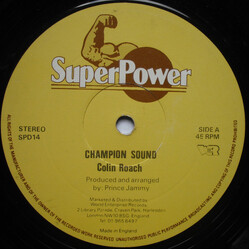 Colin Roach Champion Sound Vinyl 12" USED