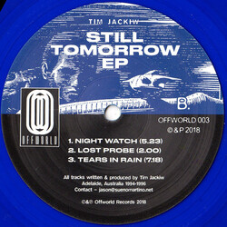 Tim Jackiw Still Tomorrow EP USED VINYL 12INCH 33 S RPM EP