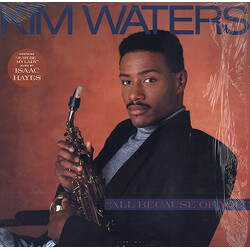 Kim Waters All Because Of You Vinyl LP USED