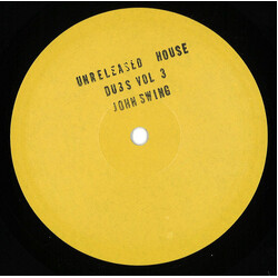 John Swing Unreleased House Dubs Vol 3 USED VINYL 12INCH