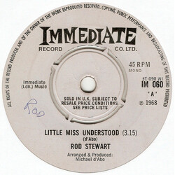 Rod Stewart Little Miss Understood USED VINYL 7INCH 45 RPM SINGLE MONO