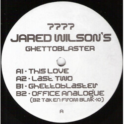 Jared Wilson Ghettoblaster USED VINYL 12INCH 33 S RPM