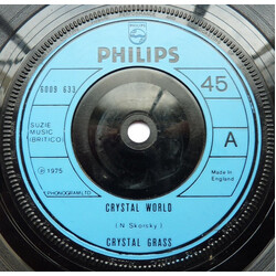 Crystal Grass Crystal World USED VINYL 7INCH 45 RPM SINGLE STEREO