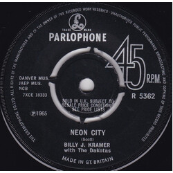 Billy J. Kramer & The Dakotas Neon City / I'll Be Doggone USED VINYL 7INCH 45 RPM