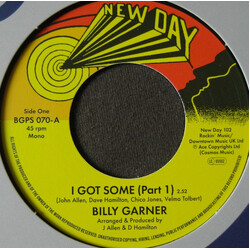 Sugar Billy Garner I Got Some (Part 1) / I Got Some (Part 2) USED VINYL 7INCH 45 RPM SINGLE REISSUE MONO