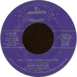 Jerry Butler Only The Strong Survive / Lost Vinyl 7" USED