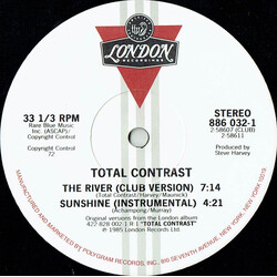 Total Contrast The River USED VINYL 12INCH 33 S RPM