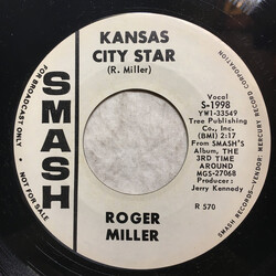 Roger Miller Kansas City Star / Guess I'll Pick Up My Heart (And Go Home) USED VINYL 7INCH 45 RPM PROMO