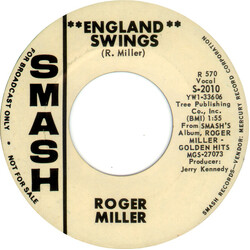 Roger Miller England Swings USED VINYL 7INCH 45 RPM SINGLE PROMO