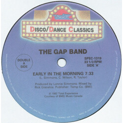 The Gap Band / One Way / Al Hudson Early In The Morning / Music USED VINYL 12INCH 33 S RPM REISSUE