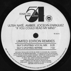 Stars On 54 If You Could Read My Mind (Limited Edition Remixes) USED VINYL 12INCH 33 S RPM LIMITED EDITION