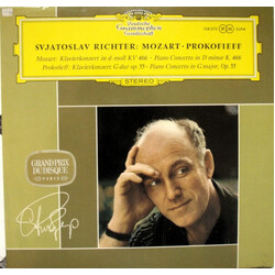 Wolfgang Amadeus Mozart / Sergei Prokofiev / Sviatoslav Richter Klavierkonzert In d-moll KV 466 • Klavierkonzert G-dur Op. 55 Vinyl LP USED